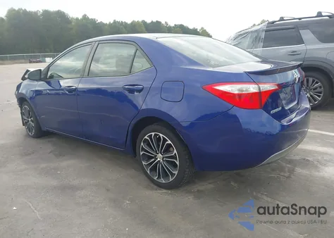 2014 Toyota Corolla S Plus from USA, damaged, VIN 2T1BURHE4EC196569